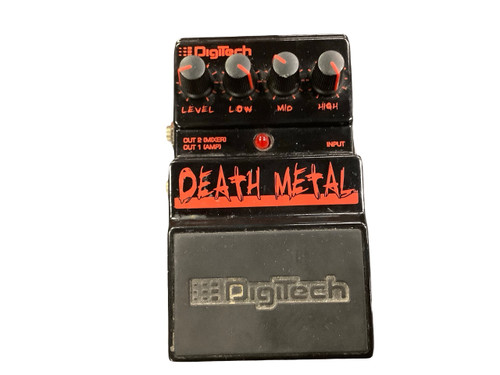Vist Large View of Product Image Which is Used Digitech DEATH METAL Distortion Pedal