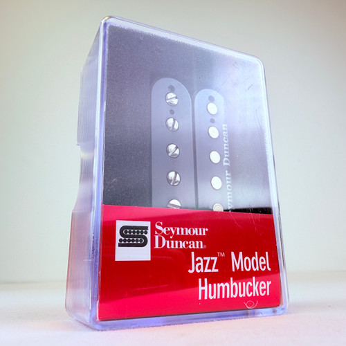 Vist Large View of Product Image Which is New Seymour Duncan SH-2 Jazz Model Bridge Black Humbucker 41121-SEY-11102-01-B