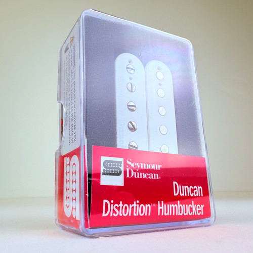 Vist Large View of Product Image Which is New Seymour Duncan Distortion Humbucker White Pickup 41121-SEY-11102-21-W