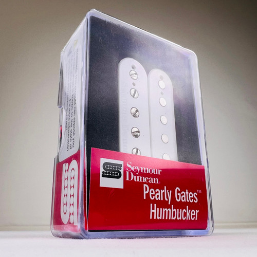 New Seymour Duncan SH-PG1b Pearly Gates White Humbucker Guitar Pickup 41121-SEY-11102-45-W