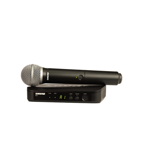 Vist Large View of Product Image Which is Shure BLX24R/SM58-H9 - Handheld Wireless System