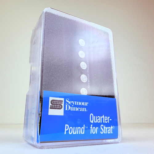 Vist Large View of Product Image Which is New Seymour Duncan SSL-7 Quarter Pound for Strat Staggered Neck/Bridge Pickup 41121-SEY-11202-09