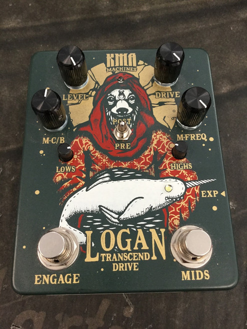 Vist Large View of Product Image Which is Logan Guitar Effects Distortion/Overdrive