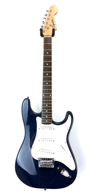 Vist Large View of Product Image Which is Used Squier BULLET STRAT BLUE Electric Guitar Blue 6-String