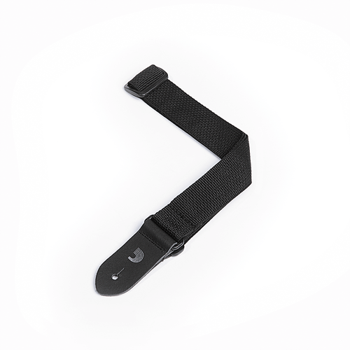 D'Addario 1.5" Polypropylene Ukulele Strap - Black
