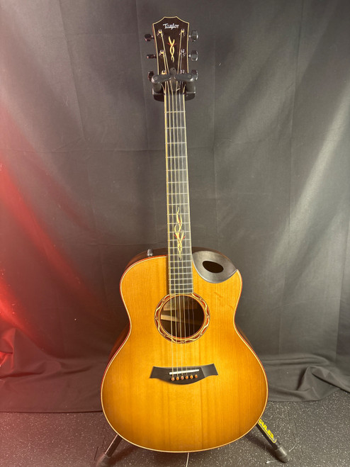 Vist Large View of Product Image Which is Used Taylor CUSTOM GS TORRIFIED SPRUCE Acoustic Guitars Tobacco Sunburst