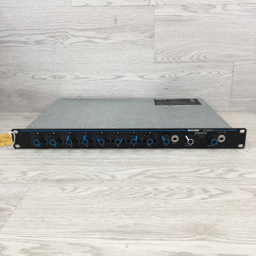 Vist Large View of Product Image Which is Used Shure SCM810 MIC MIXER Mixers