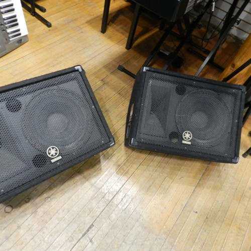 Used Yamaha BR12M PAIR AS IS Speaker Cabinet 40105-S000074116