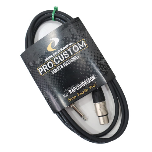 New Horizon 6' XLR to 1/4" HI Z Microphone Cable 40112-HZ-6