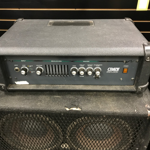 Used Crate BXH-220 Bass Amplifier No Size 41125-S000036244
