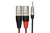 New HOSA 3.5M - DUAL XLRM Y 40090-HOSA-HMX-015Y View 1