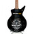 Dean Cadillac X Straight Six Solid Body Electric Guitar - Black View 1