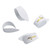 New National Thumb Picks - 4 Pack - Celluloid - Medium White from D'Addario View 1