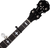 New D'Addario Banjo/Mandolin Pro Capo Adjustable Tension, Black 40051-WAVPW-CP-11 View 2