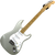 Used Fender American Standard Strat 98 Electric Guitar Silver/Gray 6-String 41124-S000197201 View 2