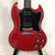 Used Gibson SG SPECIAL Electric Guitar Red 6-String 41128-S000099350 View 1