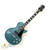 Used Gibson Les Paul Modern Faded Pelham Blue Electric Guitar Blue 6-String 41124-S000197374 View 2