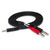 New Hosa 10' 3.5mm TRS-Dual 1/4"TS 40015-CMP159 View 1