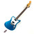 Used Squier VISTA SUPER-SONIC Electric Guitar Blue 6-String 41124-S000197896 View 2