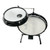 Used Pearl TRAVELER 2-PIECE Drum Shell Kit Black 41117-S000045670 View 1
