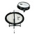 Used Pearl TRAVELER 2-PIECE Drum Shell Kit Black 41117-S000045670 View 4