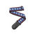 New D'Addario Nylon Woven Guitar Strap Stars and Stripes 40051-WAV50A10 View 1