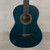 Used Valencia VC204 Classical Acoustic Guitar Blue 40015-S000317173 View 1