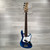 Used Sadowsky MetroExpress - 21-fret Hybrid PJ Bass - Ice Blue Metallic - Gig Bag Included 40112-S000174022 View 2
