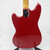 Used Fender 1966 Musicmaster II Vintage Red Electric Guitar 40042-S000247285 View 6
