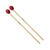 New Vic Firth Mallet Medium Hard Yarn Red 40015-VFM2 View 1
