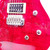 Used Harley Benton Cst-24 Deluxe Red Electric Guitar 40042-S000247836 View 7
