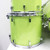 Used Pork Pie 2004 5 Piece Drum Shells MVP Green Sparkle With Tom Stands 40042-S000248213 View 5