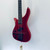 Used Rogue LX200B  LEFT HANDED Bass Guitar Red 4-String 41116-S000045616 View 3