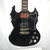 Used Epiphone SG G400 W/SD SETH LOVERS AND MOJOTONE SG Type Electric Guitar Black 6-String 40123-S000124637 View 1