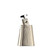New Baja 4.5" Chrome Cowbell 40112-BCB45 View 1
