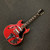 Used TELESTAR BARNEY KESSEL STYLE Vintage Semi-Hollow Electric Guitar Red 6-String 40111-S000182557 View 2