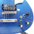 Used Lil Trees Tall Friend USA Double Cut Blue Electric Guitar 40042-S000249207 View 7