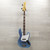 Used G&L Tribute JB Bass Guitar Blue 40015-S000319145 View 3