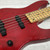 Used Mike Lull 1997 M5 5-String Bass Guitar - Red 40051-S000108315 View 7