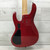 Used Mike Lull 1997 M5 5-String Bass Guitar - Red 40051-S000108315 View 4