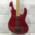 Used Mike Lull 1997 M5 5-String Bass Guitar - Red 40051-S000108315 View 2