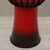 Used Tycoon 12" Fiberglass Djembe - Red 40015-S000319646 View 2