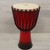 Used Tycoon 12" Fiberglass Djembe - Red 40015-S000319646 View 1