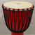 Used Tycoon 12" Fiberglass Djembe - Red 40015-S000319646 View 3
