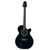 Used Takamine GF30CE BLK Solid Top Acoustic Guitar Black 41119-S000033400 View 2