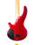 Used Cort CURBOW 4 BASS MIK J Type Bass Guitar Red 4-String 41124-S000199827 View 8