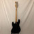 Used Fender JAZZ BASS MIM J Type Bass Guitar Black 4-String 41128-S000101712 View 5