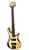 Used Mitchell FB705 Modern Metal Bass Guitar Wood 5-String 41124-S000199876 View 1