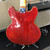 Used Vox SUPER LYNX DELUXE Vintage Semi-Hollow Electric Guitar Red 6-String 41125-S000037785 View 15