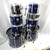 Used Yamaha STAGE CUSTOM DBL KICK 8PC Drum Shell Kit Custom Graphics 40123-S000125693 View 2